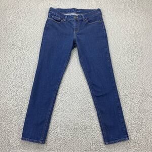Mott & Bow Women's Slim Boyfriend Fit Dark Wash Stretch Jeans  -  Size:  25